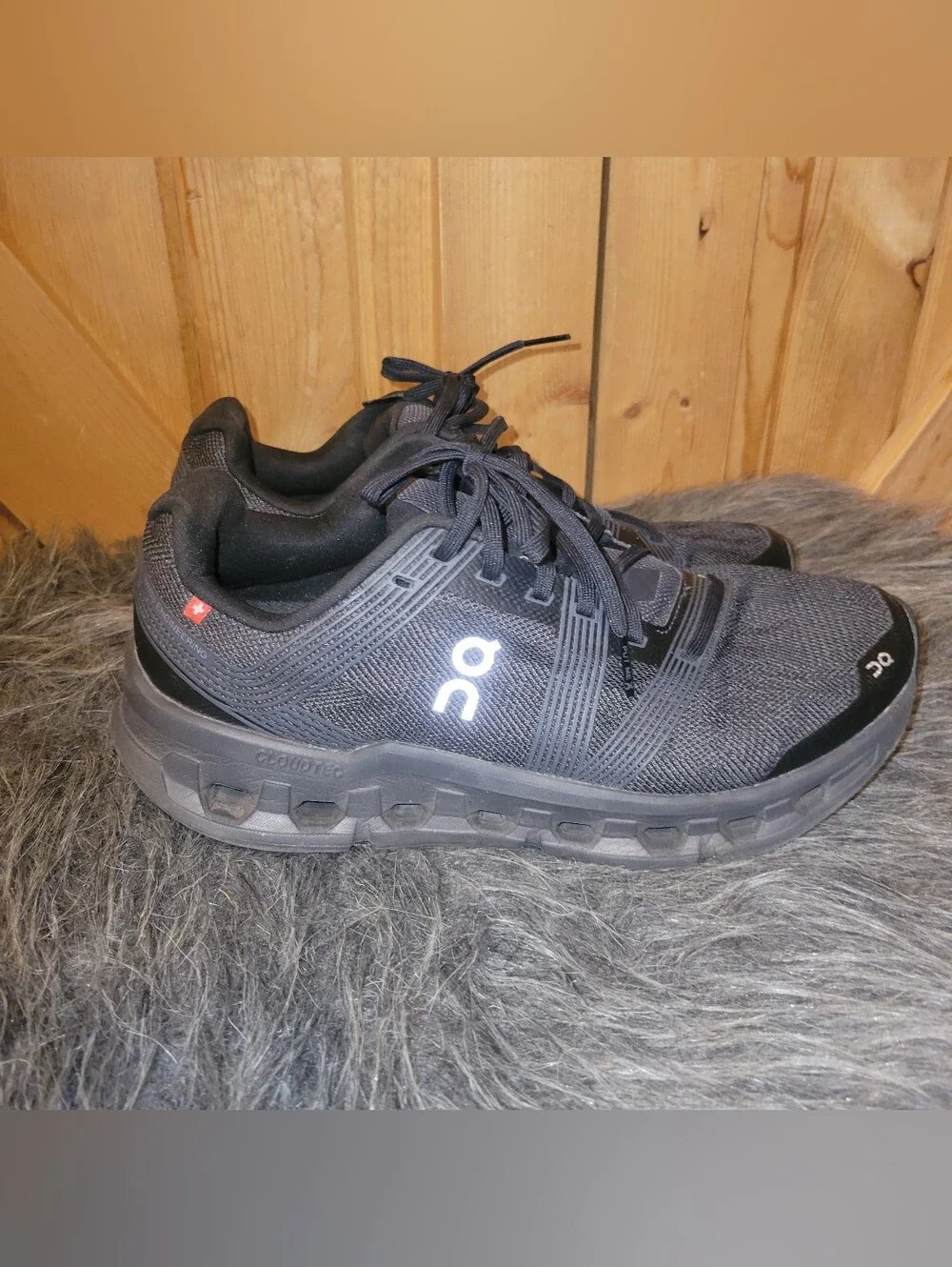 On Cloudgo Wide Women's Running Shoes - Black Eclipse - Size 9.5